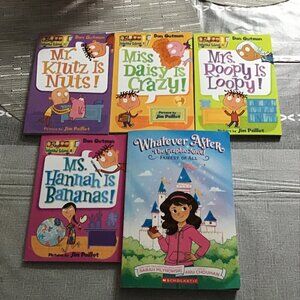 Book Lot-#1-4 My Weird School & Graphic Novel, Whatever After--Homeschooling